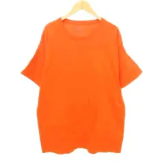 チャンピオン CHAMPION オーセンティックアスレチックウェア 半袖 Tシャツ クルーネック 薄手 Lサイズ オレンジ ■GY61