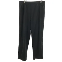 adidas アディダス トレフォイルロゴ トレーニング トラックパンツ 2XL ブラック 3ライン ジャージ ビックサイズ メンズ 古着