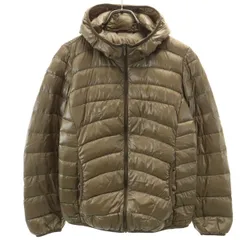 UNIQLO ユニクロ ウルトラライトダウンジャケット L ブラウン系 レディース 古着