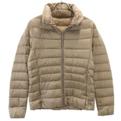 UNIQLO ユニクロ ウルトラライトダウンジャケット S アッシュブラウン 収納袋付き レディース 古着