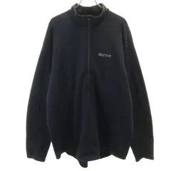 MARMOT マーモット 長袖 ハーフジップ ウェア XL ブラック アウトドア メンズ 古着のサムネイル