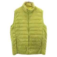 UNIQLO ユニクロ ウルトラライト ダウンベスト XL イエロー系 メンズ 古着