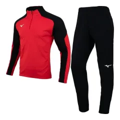 ミズノ ハーフジップ トレーナーセット