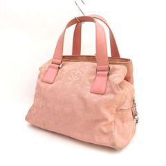 CHANEL ニュートラベルライン ココマーク ショルダーバッグ ピンク