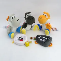 Nintendo　/　任天堂 ◆スーパーマリオ　ヨッシー　ぬいぐるみS　セット 子供用品【未使用】 