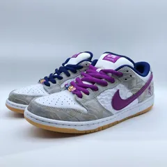 【中古】NIKE×RAYSSA LEAL SB DUNK LOW PRM RL PURE PLATINUM/DEEP ROYAL BLUE 29㎝ FZ5251-001[17]