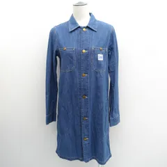 Lee / リー ◆シャツワンピース/デニム/インディゴ/サイズL LT9015 【レディース/ガールズ/LADY/女性/婦人】 レディースファッション【中古】 