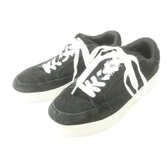 ディーゼル DIESEL スエード スニーカー 靴 シューズ US10 28.0cm 黒 ブラック