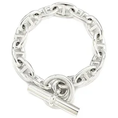 エルメス HERMES ブレスレット シェーヌダンクル GM シルバー925 シルバー 13コマ スターリングシルバー AG925   【箱】【中古】