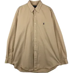 古着 ラルフローレン Ralph Lauren BLAKE 長袖 ボタンダウンシャツ メンズL相当/eaa616000