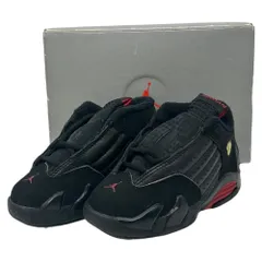 NIKE(ナイキ) 1999 LITTLE AIR JORDAN XIV リトル エア ジョーダン 14 132549-001 US 7C(13cm) ブラック×レッド キッズ スニーカー ヴィンテージ 90's