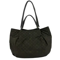 russet(ラシット) ショルダーバッグ - ダークグレー×カーキ×グレー 2way レザー