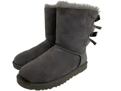 UGG australia (アグオーストラリア) ショートブーツ ベイリーボウ 2 ムートン リボン UK 4.5 1002954 23cm グレー レディース/004