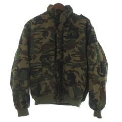 希少 HOUSTON ヒューストン 迷彩 スウェット ジャケット 2枚タグ 