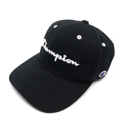 チャンピオン CHAMPION スクリプトロゴ スウェット キャップ 帽子 ブラック 黒 57～59cm 581-003A