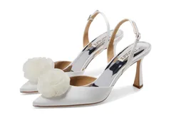 バッジェリーミシュカ レディース シューズ ヒール Badgley Mischka Carlise Soft White ホワイト