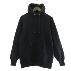 チャンピオン CHAMPION C3-Q132 リバースウィーブ フーデッドスウェットシャツパーカー プルオーバー フーディ 黒 ブラック M