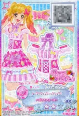【中古】アイカツDCD S-54[P]：レーヴマフィンチェックトップス/虹野ゆめ