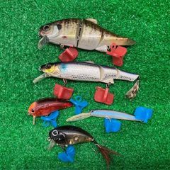 ルアーまとめ 5点セット メガバス ストックルアーズ ジャックインザ