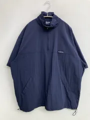 bellken idea. ベルケンアイデア その他トップス L ネイビー 無地 ブランドロゴ ミドル丈