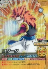 【中古】DBZデータカードダス PE-027-III[龍レア]：ゴジータ