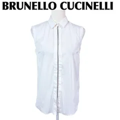 未使用 BRUNELLO CUCINELLI ノースリーブ BRUNELLO CUCINELLI - 超美品 ブルネロクチネリ Brunello Cucinelli