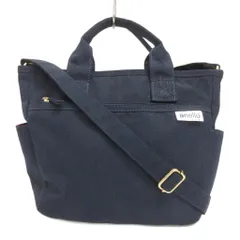アネロ anello ショルダーバッグ トート 2WAY 紺 ネイビー