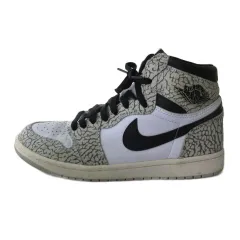 ナイキ NIKE DZ5485-052 AIR JORDAN 1 HIGH OG WHITE CEMENT エアジョーダン1 スニーカー シューズ グレー 27cm ☆AA★