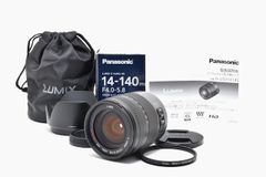 ＜良品＞パナソニック Panasonic LLUMIX G VARIO HD 14-140mm/F4.0-5.8  H-VS014140