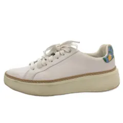 コールハーン COLE HAAN グランドプロ トップスピン スニーカー シューズ ローカット 5.5B 白 ホワイト W26668 /FF