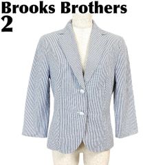 【美品】 Brooks Brothers 7分袖テーラードジャケット 2
