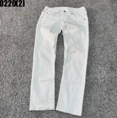 トゥルーレリジョン 白 デニム パンツ 25