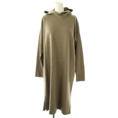 セオリーリュクス theory luxe VICTORIA SKYLAR ニットワンピース ロング 38 グレージュ /HK ■OS