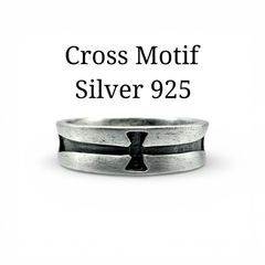 静かに揺れる線】 ウェーブライン Silver 925 刻印 Vintage Design