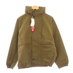 アウトドアプロダクツ OUTDOOR PRODUCTS Usual Things 24AW アスレチックブルゾン ナイロンジャケット スタンドカラー ショート丈 ワンカラー F カーキ 24011074111030 タグ付き /BB