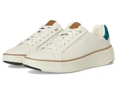 コールハーン レディース シューズ スニーカー Cole Haan Grandpro Topspin Sneaker Ivory LeatherTobacco SuedeLeather アイボリー