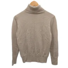 グリーンレーベルリラクシング ユナイテッドアローズ green label relaxing タートルネックニット セーター ハイネック ウール ライトブラウン 3513-181-1512 ■YHS10