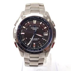 美品 稼働⭐️CASIO OCEANSU 電波ソーラー腕時計OCW-300 - メルカリ
