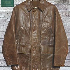 40s レイクランド レザージャケット ポニーハイド 馬革 - メルカリ
