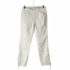 ポロ バイ ラルフローレン Polo by Ralph Lauren パンツ コーデュロイ 裾レースアップ 32 ホワイト ■GY06