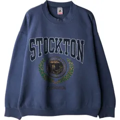 古着 90年代 フルーツオブザルーム FRUIT OF THE LOOM カレッジスウェットシャツ トレーナー USA製 メンズL相当 ヴィンテージ/eaa614788