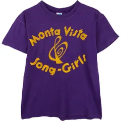 古着 70年代 チャンピオン Champion バータグ プリントTシャツ USA製 レディースM相当 ヴィンテージ/eaa615056