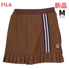 FILA  フィラ  テニス ウェア  スコート  Мサイズ  新品未使用  茶色 ブラウン