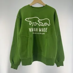 【中古】HUMAN MADE 24AW GRAPHIC SWEATSHIRT サイズM グリーン グラフィック スウェットシャツ[19]