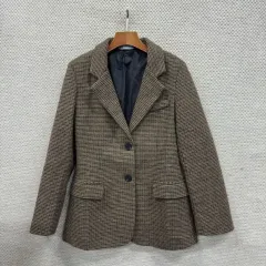 ZARA ザラ カジュアル ボタン CHECK ブレーザー ジャケット XS A06480