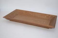 美品』「母」 焼き杉 遠山 風炉先屏風 腰風炉先 紙箱 茶道具 （603⑧