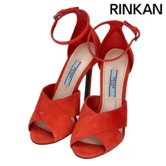 プラダ ストラップレザーサンダル レディース 34