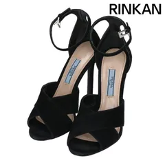 プラダ ストラップレザーサンダル レディース 34