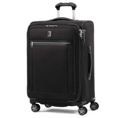 트래블 프로 남성 가방 가방 Travelpro Platinum Elite 25 Expandable Spinner Shadow Black 블랙
