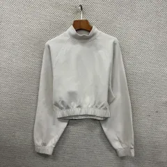 ザラ ZARA カジュアル タートルネック クロップド 長袖Tシャツ S A06515